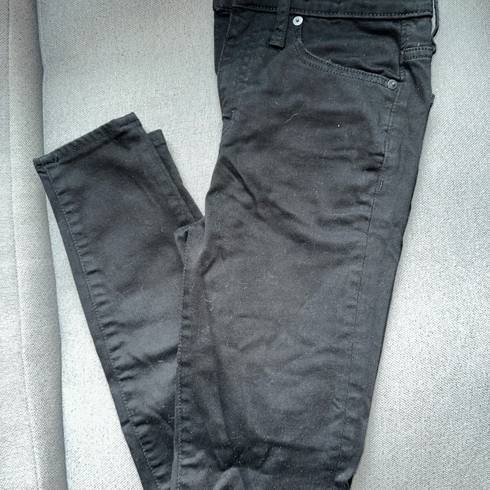 Black Madewell Curvy Skinny Jeans